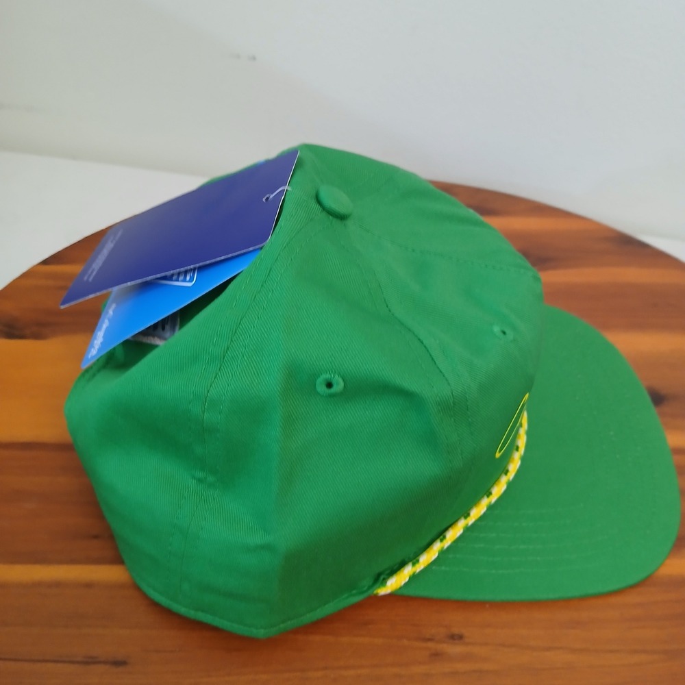 Oregon Ducks Hat Cap Columbia PFG Back Tack Snapback Hat Rope Green - Picture 3 of 7